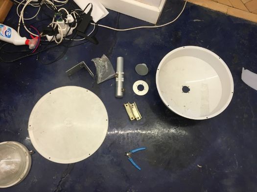 Radiolinia mocna Antena 5 Ghz Wi-Fi paraboliczna Jirous JRC-24 DuplEX