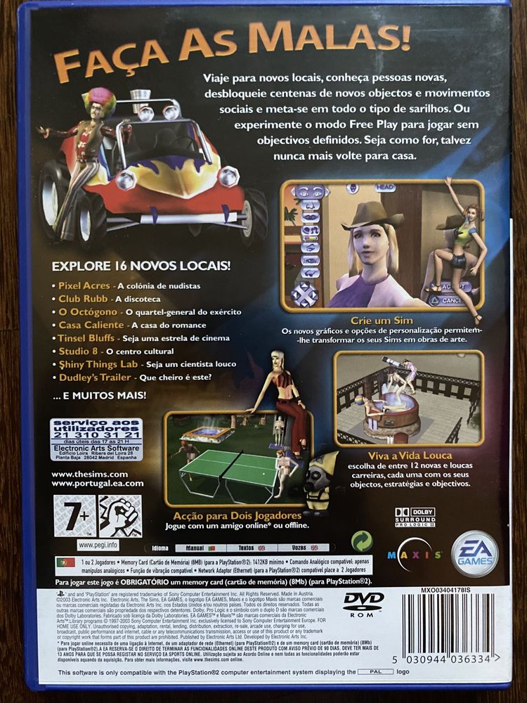 The Sims Bustin’ Out PlayStation 2
