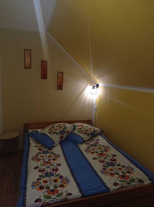 Bieszczady, zima, balia, gwiazdy, astrofotografia, domek Baligród,