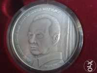 Medal : YITZHAK RABIN MEDAL 60g czystego srebra 999