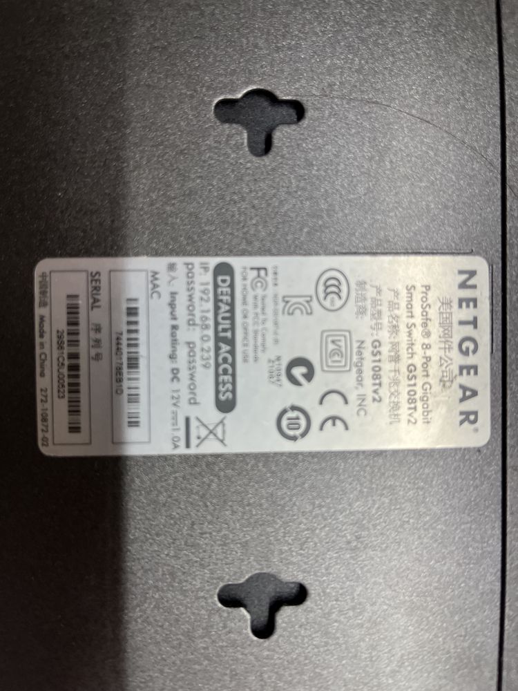 Netgear GS108 T.