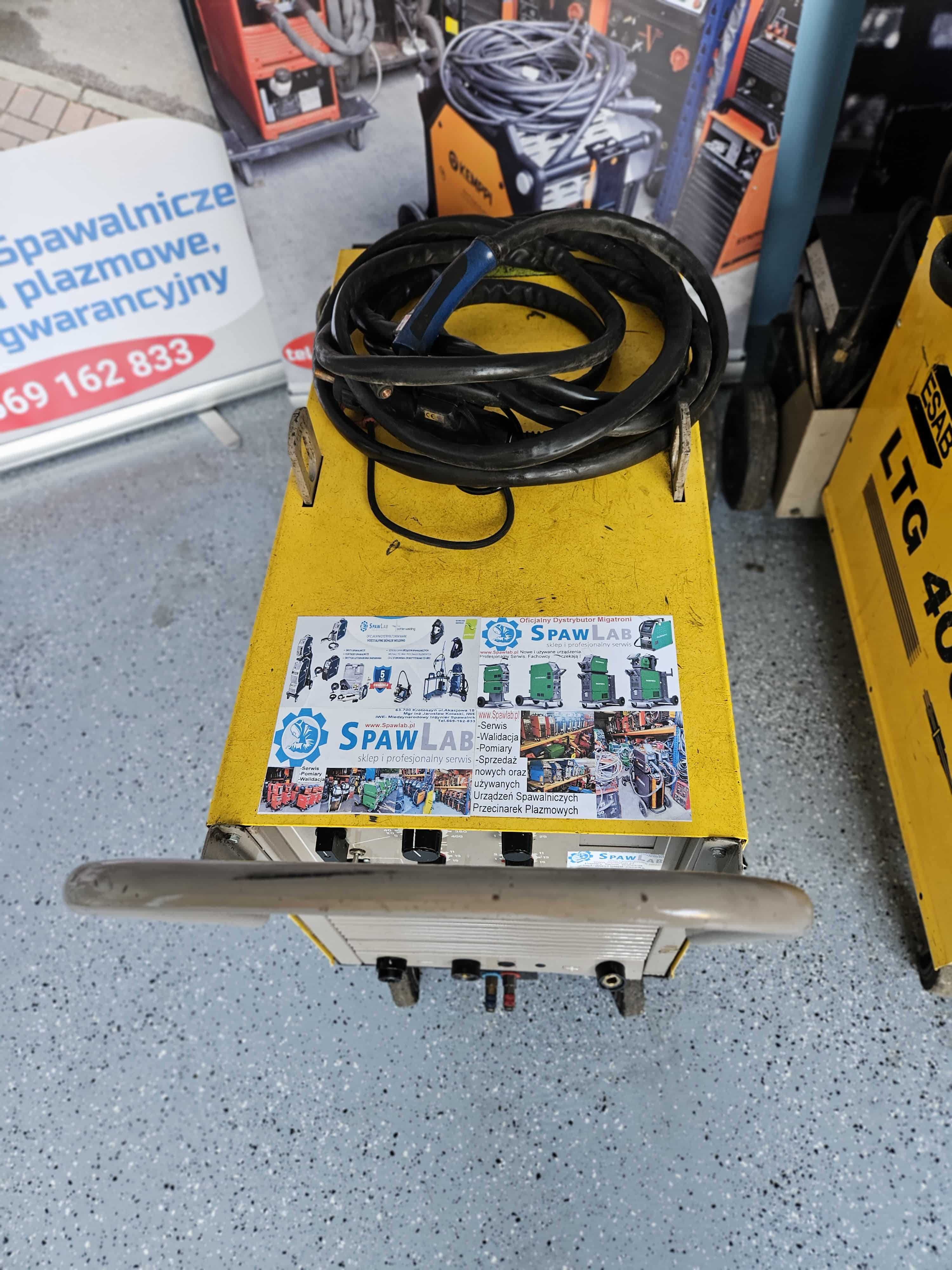 Esab LTG 400 Spawarka Tig Transformatorowa Moc Chłodzenie Binzel 8m !!