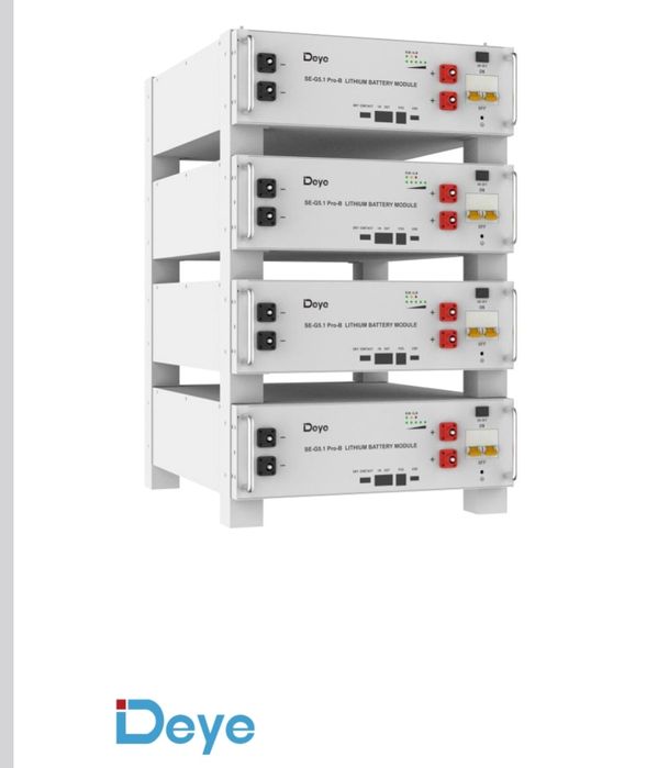 Акумуляторна батарея Deye SE-G5.1 Pro-B 51.2V 100Ah LiFePO4
