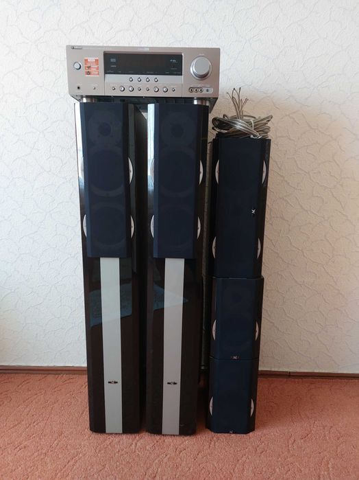 Акустическая система  Acoustic kingdom + YAMAHA RX-V363