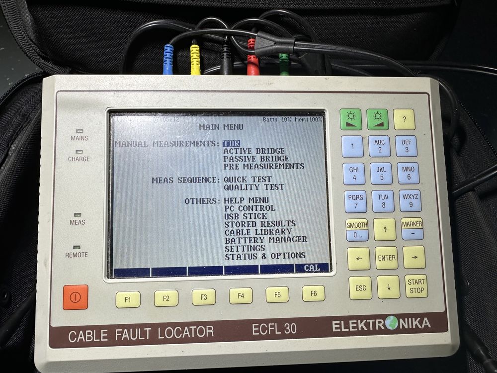 Кабельный анализатор Elektronika ECFL 30  Кабельный тестер