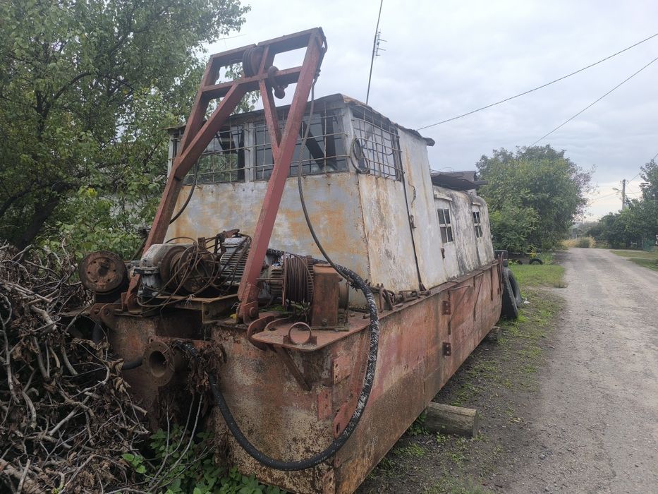 Земснаряд заводського виробництва.