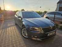 Skoda Superb SKODA SUPERB III 2.0 TDI DSG, kamera cofania, hak. koła zimowe