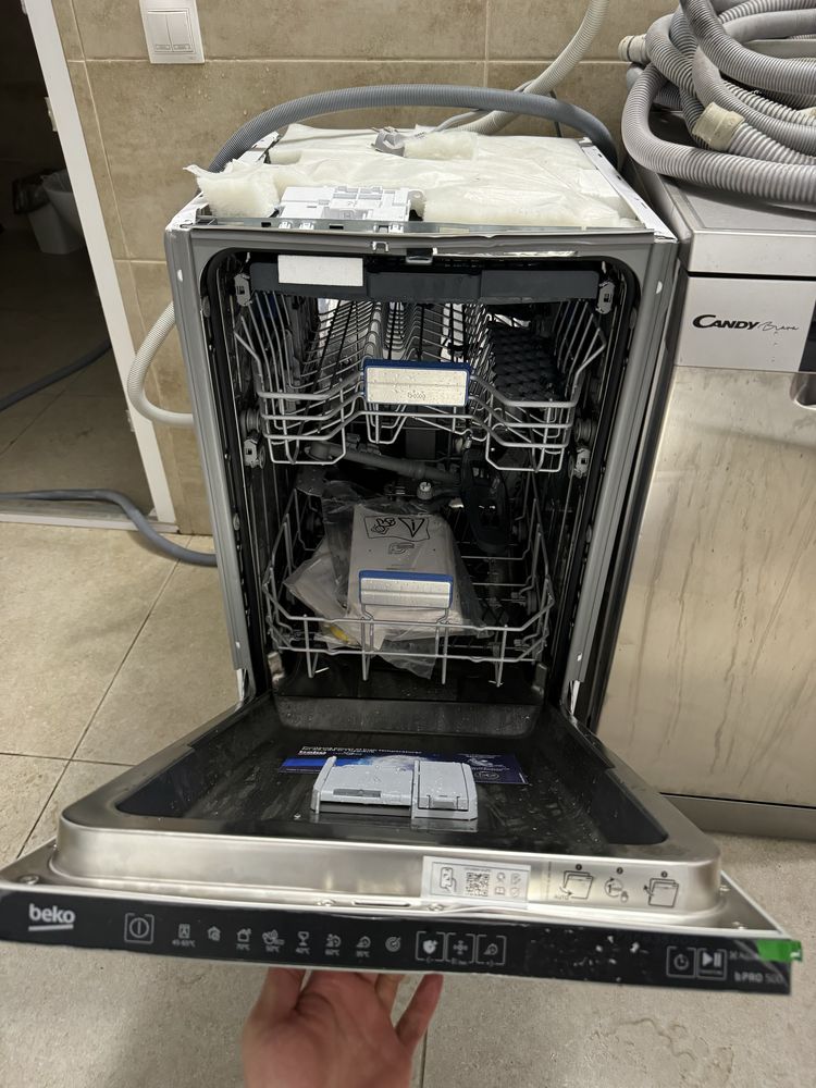Посудомийка нова Beko 45 см під забудову , вмонтування