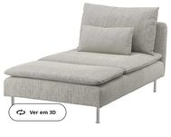 Lounge Chair em tecido