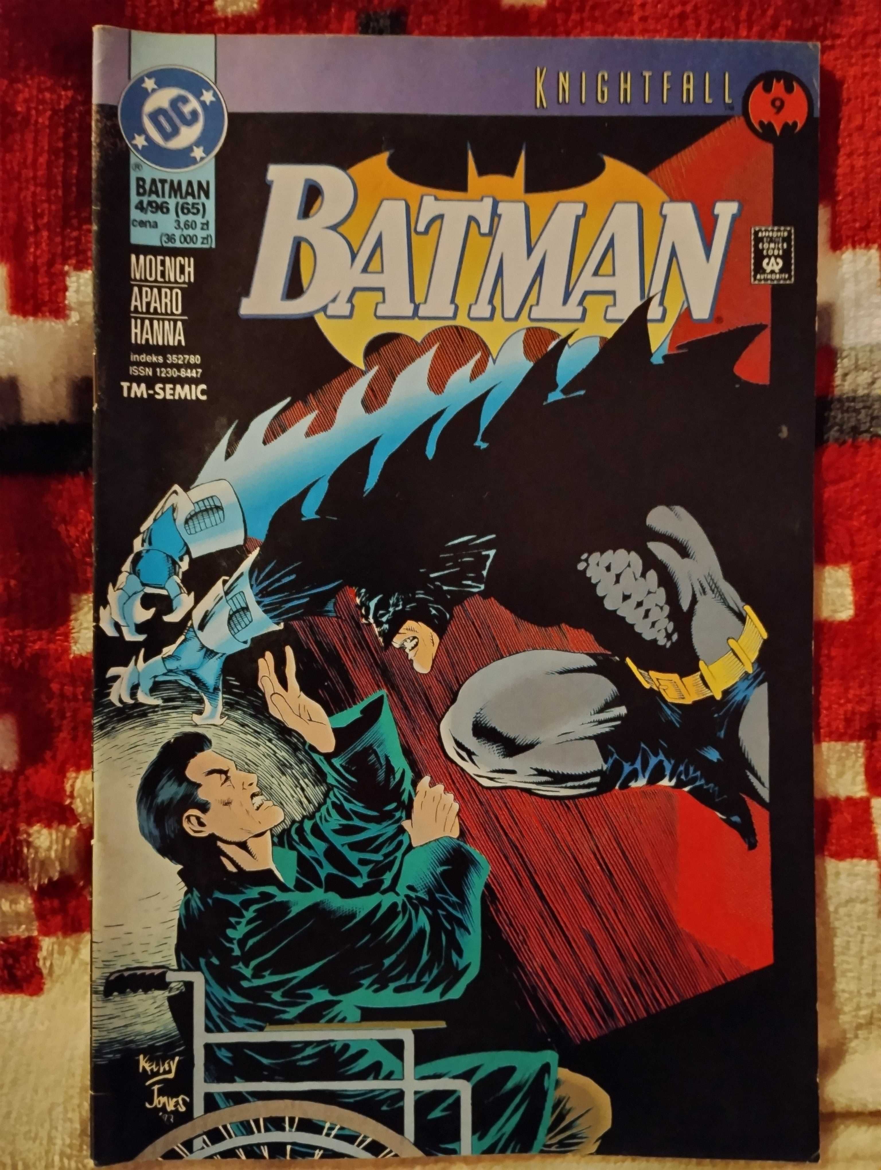 Batman TM semic 1996 8 zeszytów