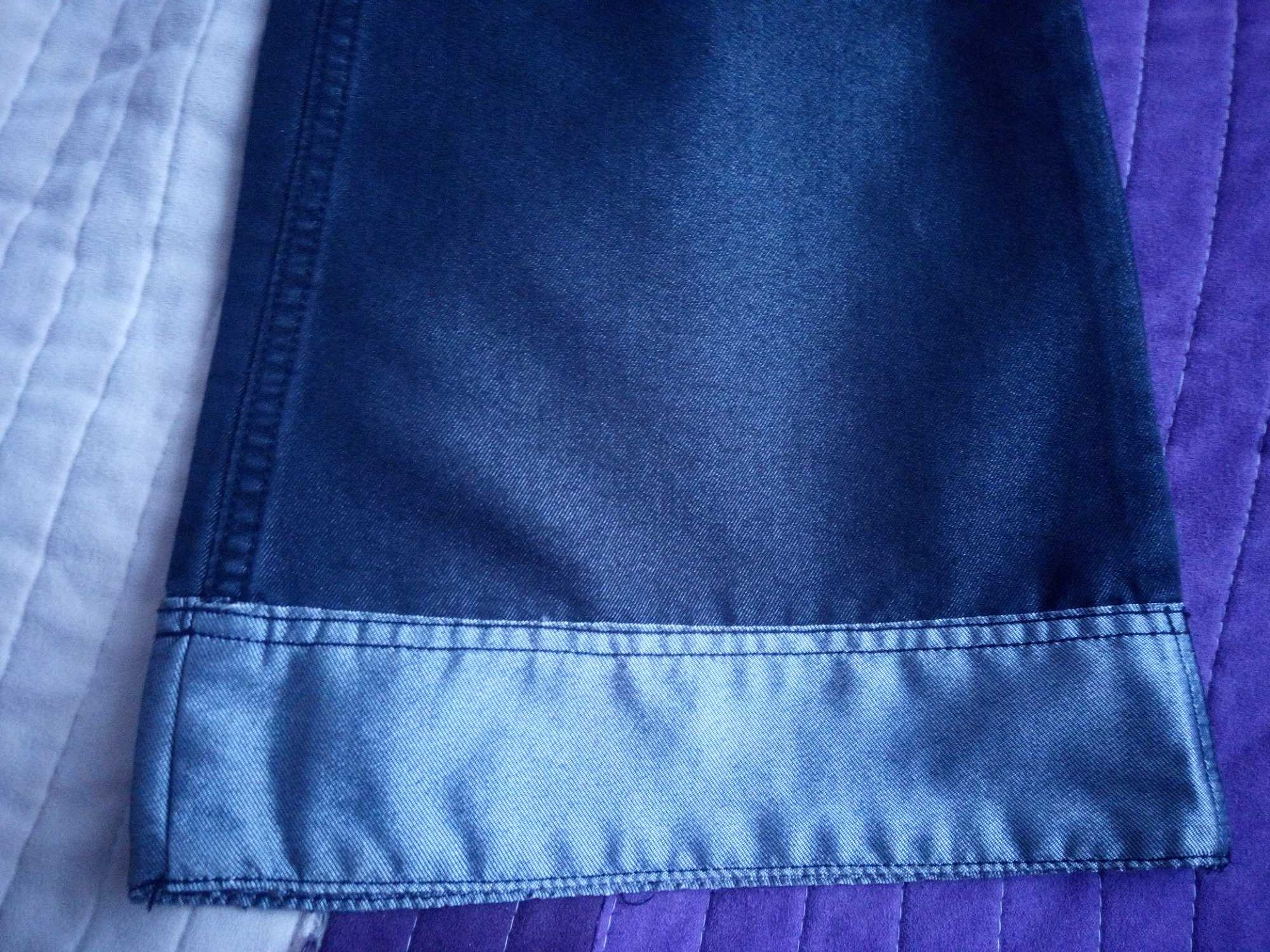 Spodnie rozszerzane dzwony Jeans Gucci 28/32 grafitowe