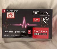 видеокарта SAPPHIRE Pulse Radeon RX 580 8GB GDDR5 256bit