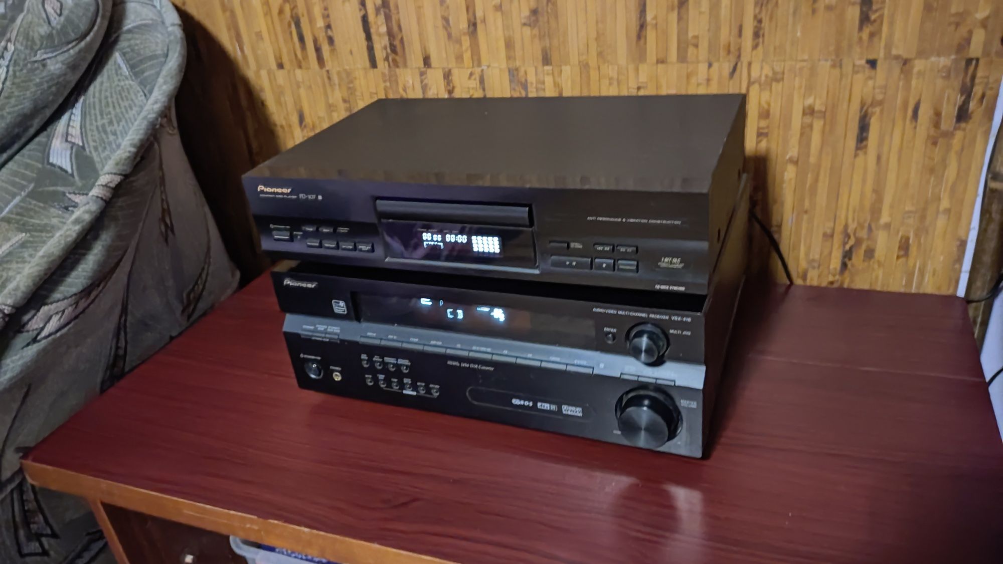 Pioneer vsx416+pd107
