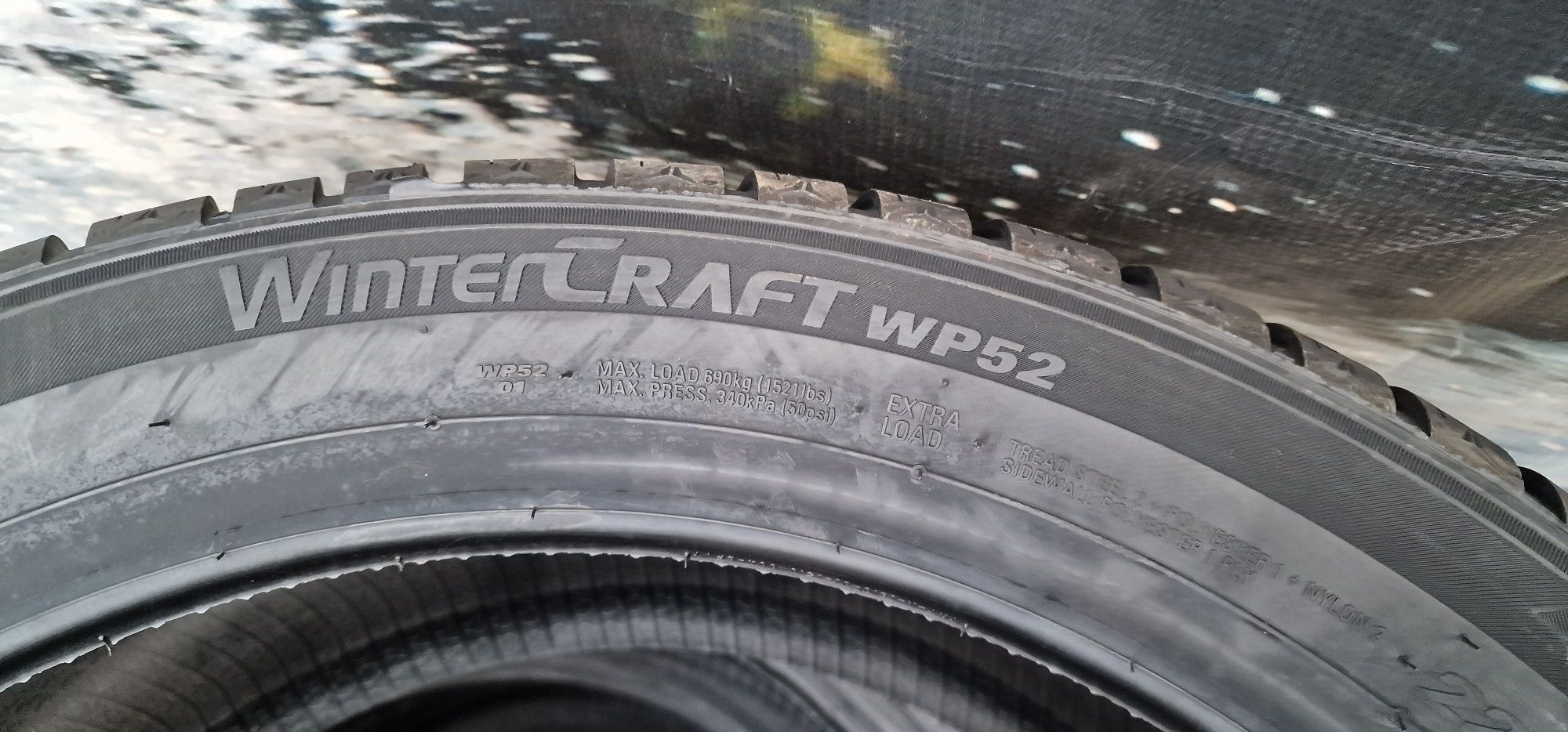 S22 4 x 225/45r18 Kumho Winter Craft WP52 95V XL nowe opony zimowe