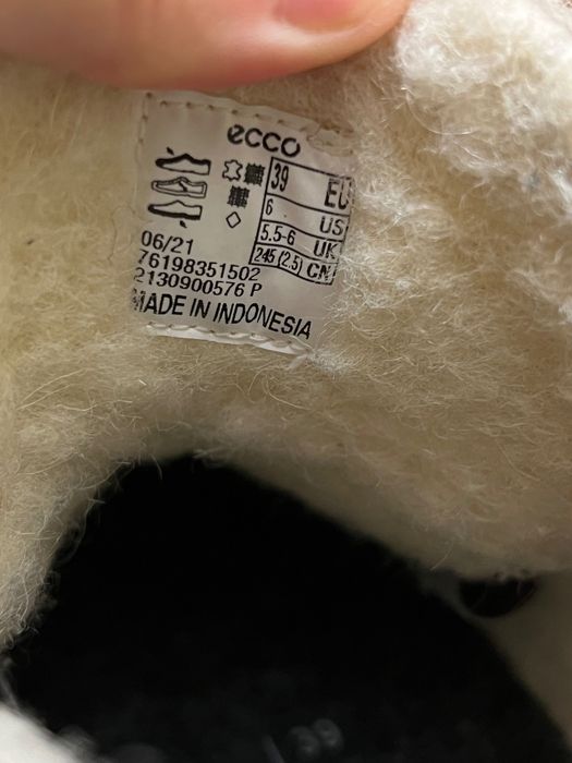 Жіночі черевики Ecco exostrike 39 розмір