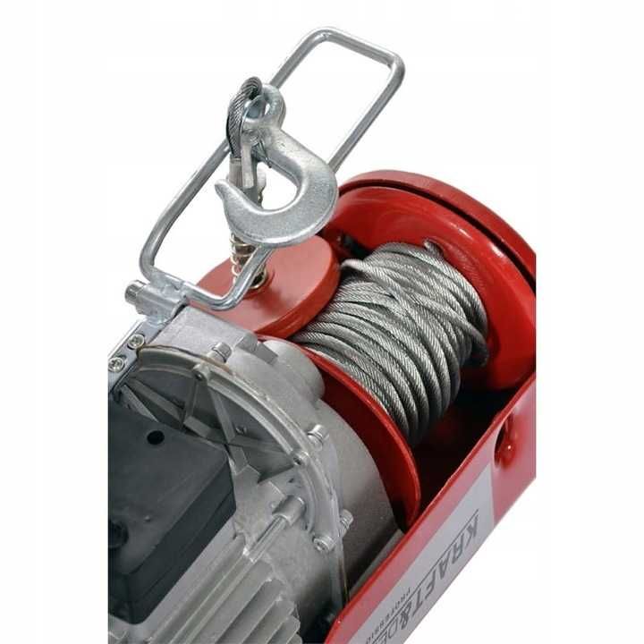 Wyciągarka wciągarka elektryczna linowa 500kg 230V 1000W