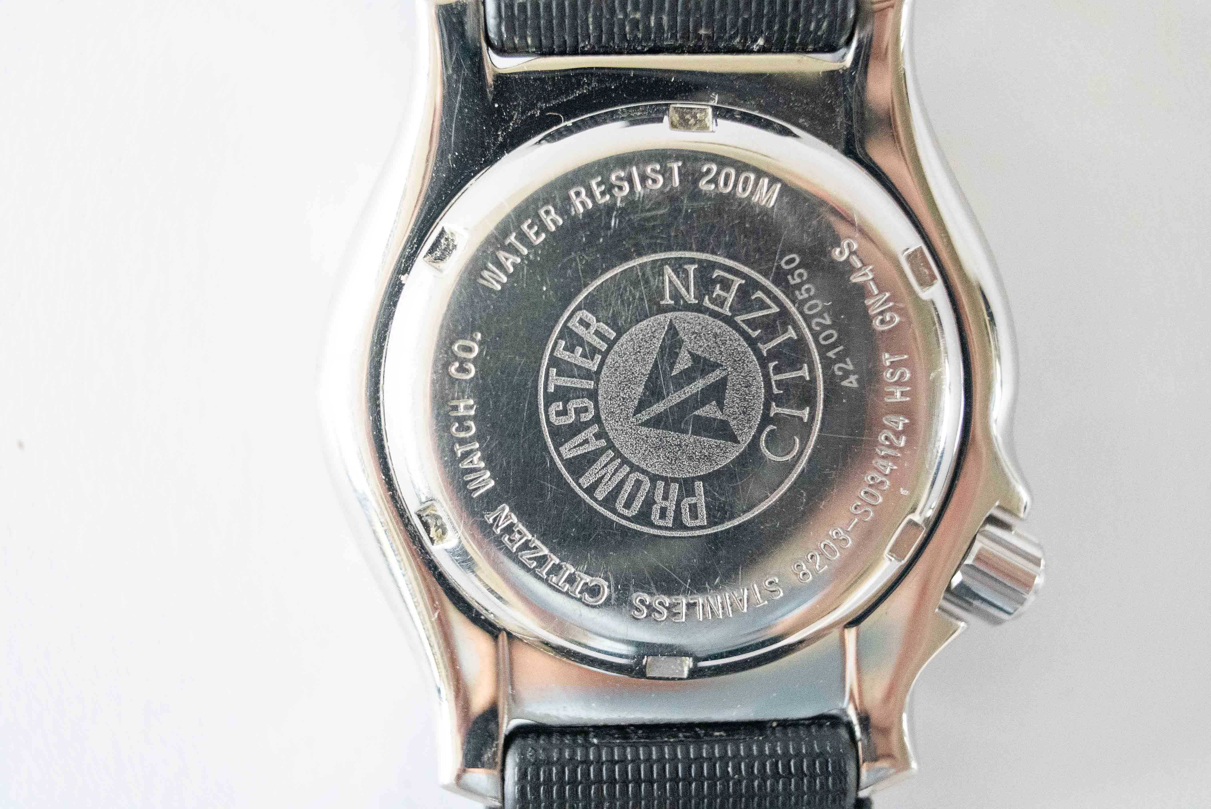 Zegarek Citizen Promaster ny0040-09e klasyka