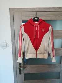 Bluza z kapturem damska Adidas rozm z metki 42.