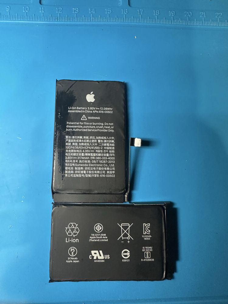Аккумулятор iphone xs max 91% 380циклов