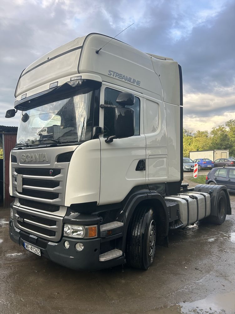 Scania R410 Streamline/ Przebieg 858 tyś / Hydraulika dwuobwodowa
