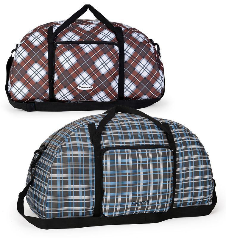 2x Składana Torba Turystyczna Sportowa Campus Pack Bag Zestaw 35l