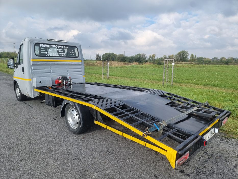 Autolaweta Fiat Ducato 2.8D 122km wciagarka dragon 6t oplaty rok zamia