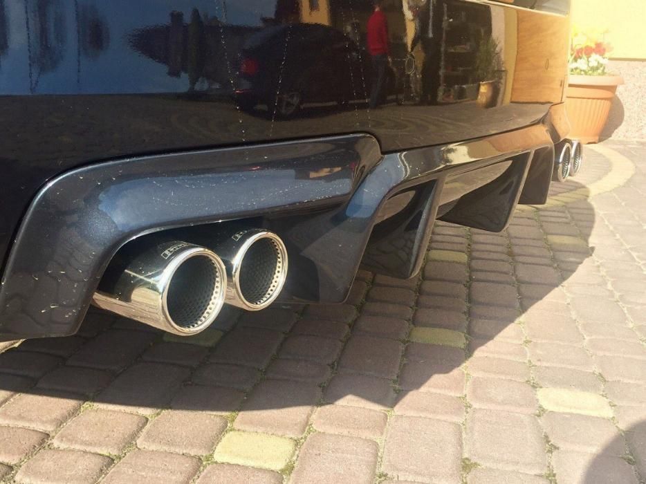 bmw f10 бленда м спойлер дифузор тюнинг бмв ф10