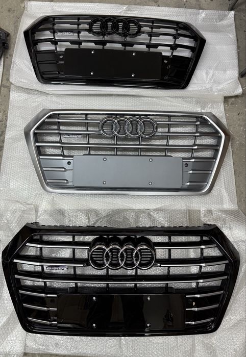 гриль решетка радиатора  grille audi q5 80a рест дорест 2016-2024