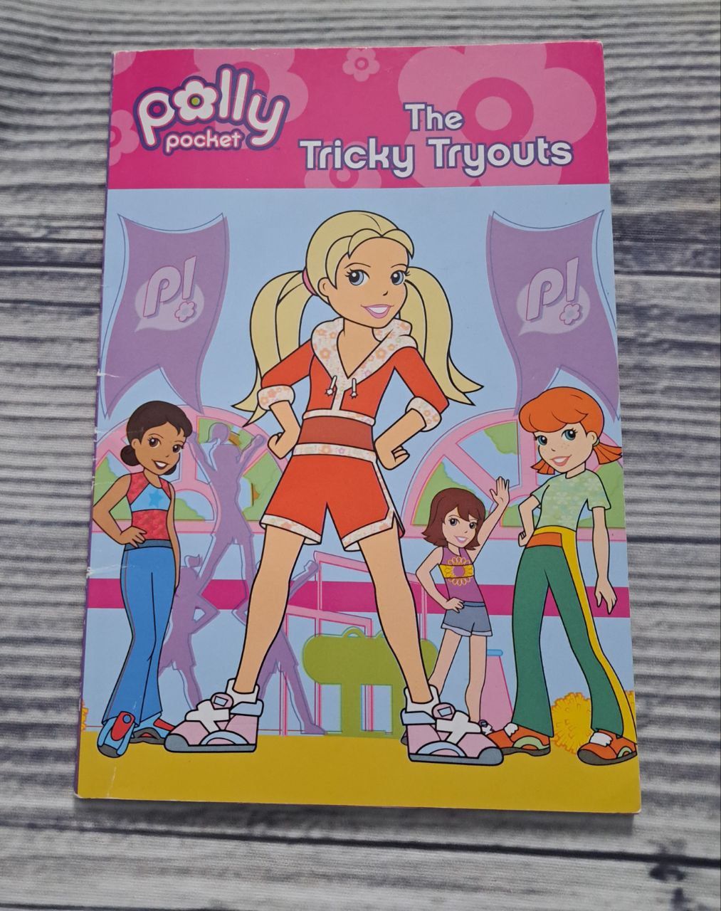 Polly Pocket. The Tricky Tryouts. Дитяча книга англійською мовою