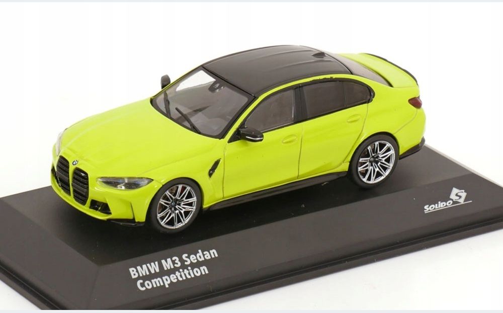 Solido bmw m3 g80 competition sao paulo 1:43 metalowy model
