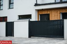 Ogrodzenie aluminiowe nowoczesne brama przesuwna furtka płot Września