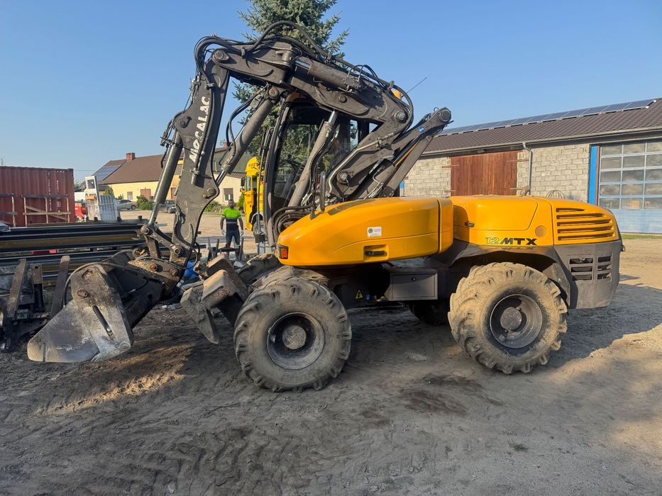 Mecalac 12mtx  12 Mtx 4,5 Qsb po serwisie 6 osprzętów