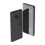 Etui Clear View DO Huawei Y5P Czarne - Inteligentne Okienko