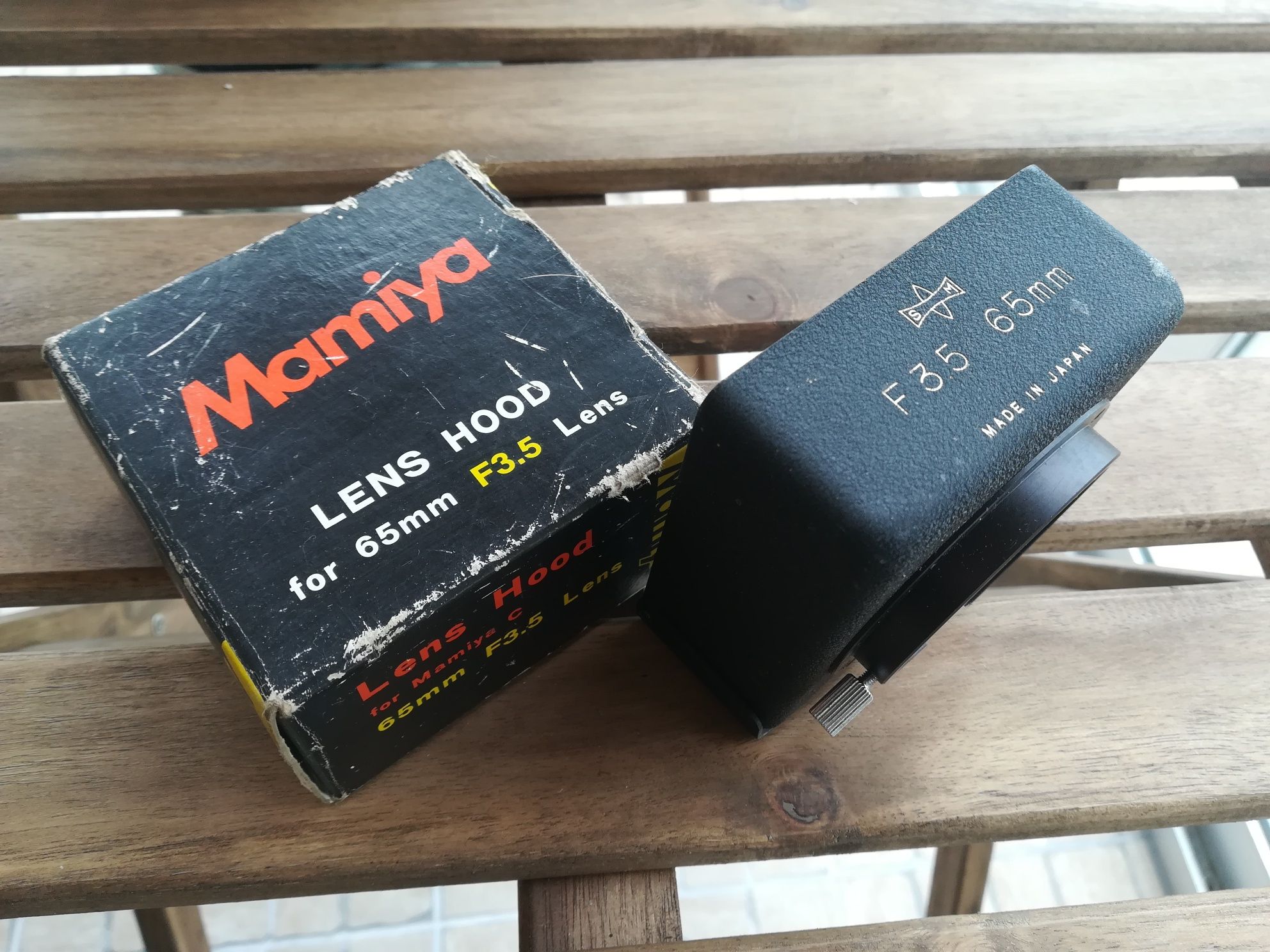 Secor Lens for Mamiya C - 65mm F 3.5 + lens Hood - NOVO