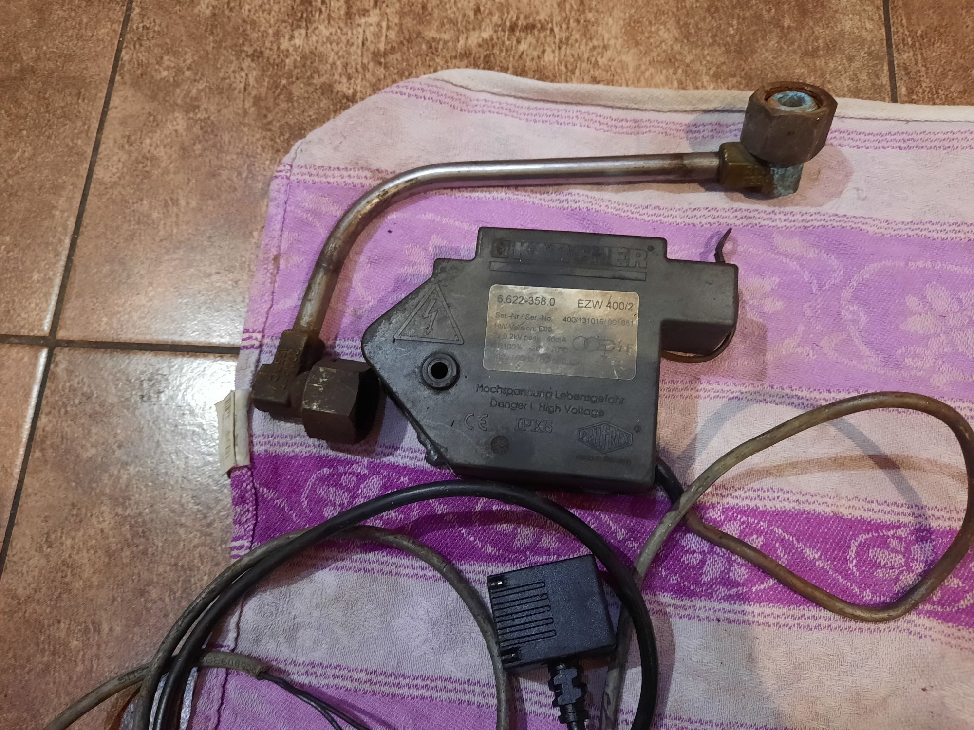 Karcher hds hd części tłok manometr transformator cewka