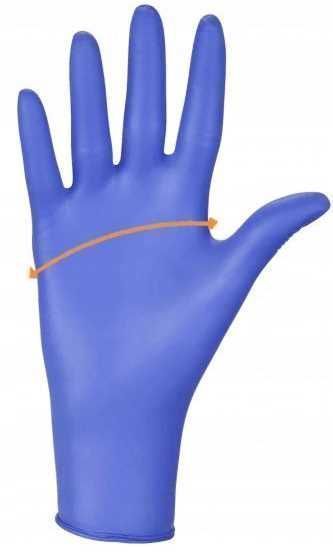 Rękawice Nitrylowe 100 Szt. Nitrylex Basic Dark Blue 10-Xl - 10 Kpl.