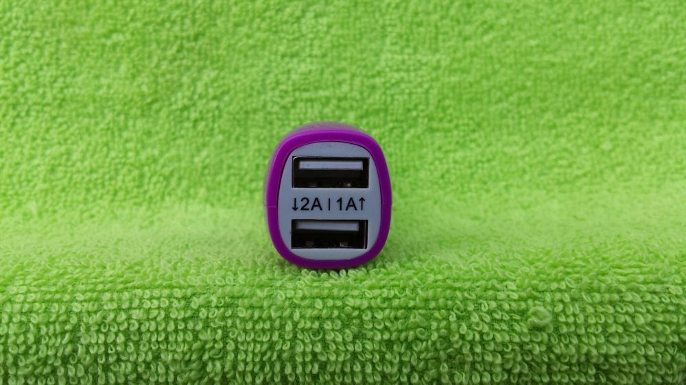Nowa ładowarka samochodowa Exc micro 2xUSB dwa wejscia