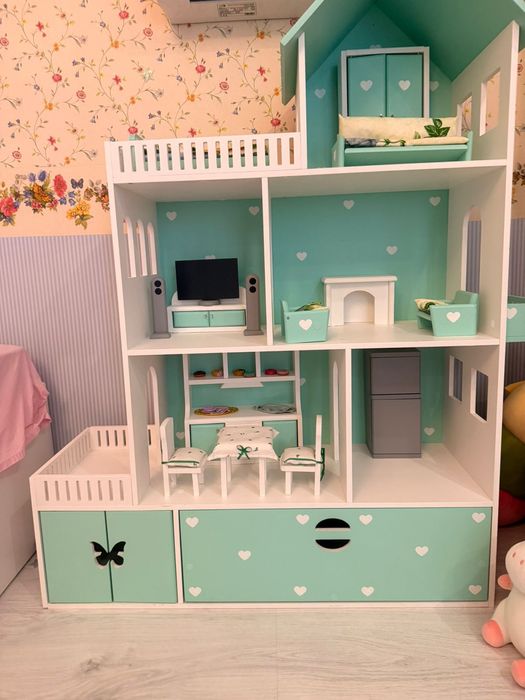 Ляльковий будиночок, дім для ляльок, Барбі