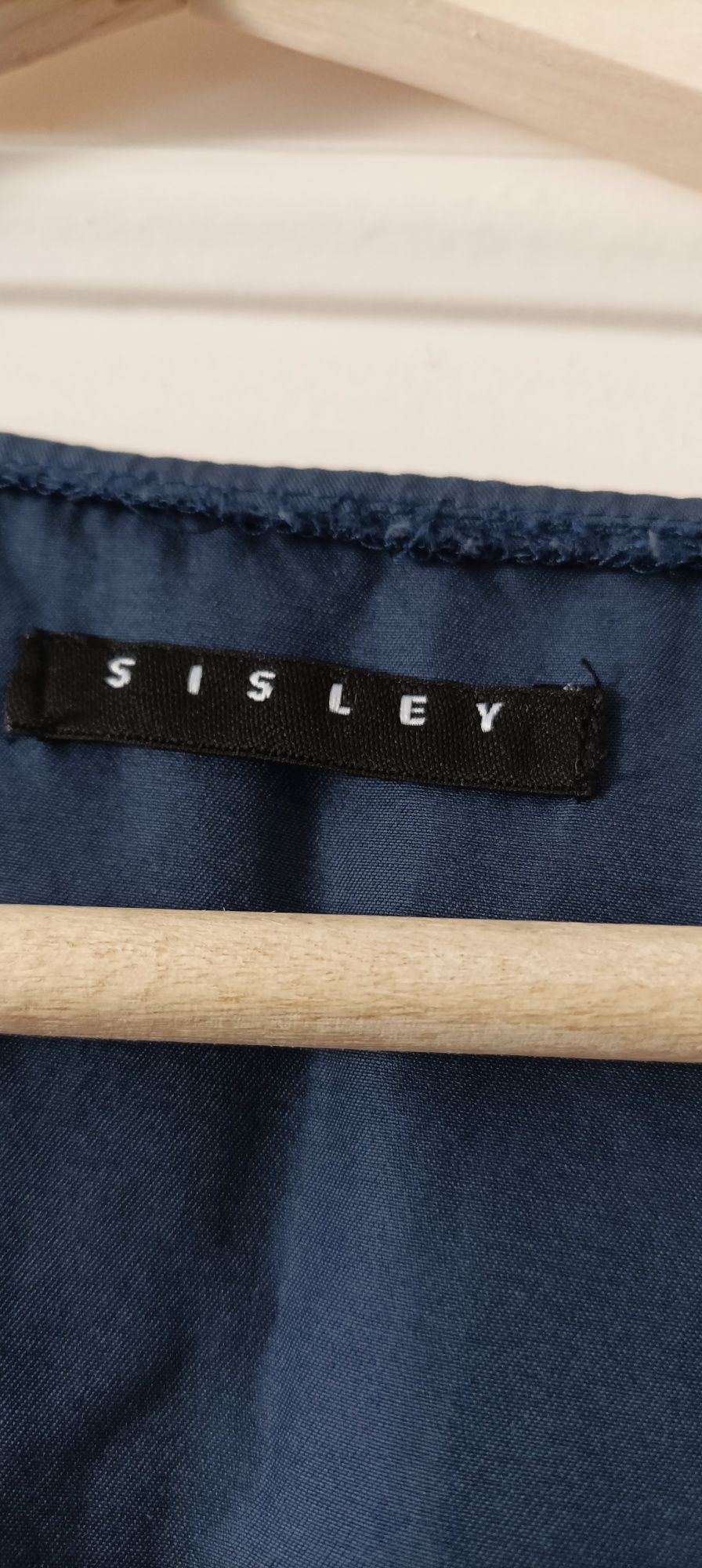 Vestido seda Sisley