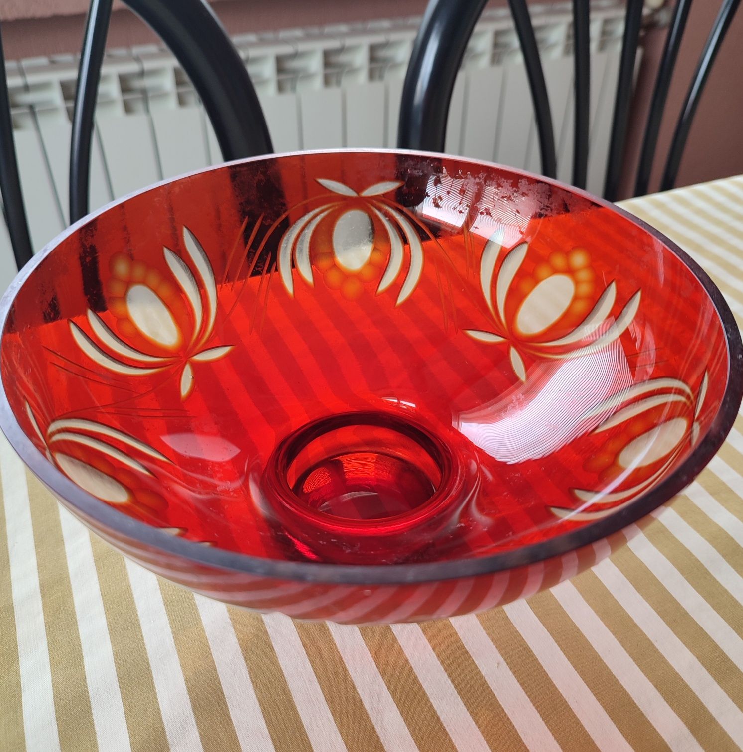Фруктовница/конфетницы, хрусталь, СССР.