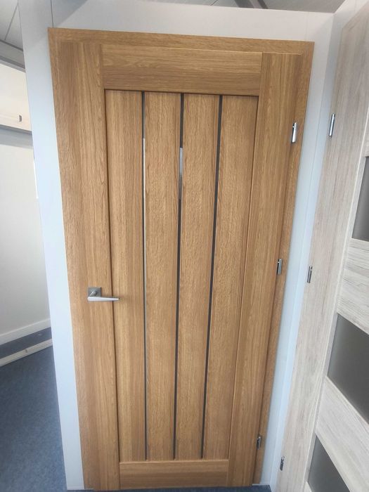 Drzwi wewnętrzne , skrzydła z demontażu wystawki RADOM. + ościeżnice