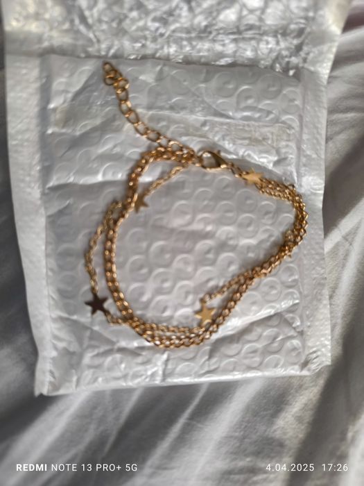 Sprzedam nową bransoletke na stopę łańcuszek na noge
