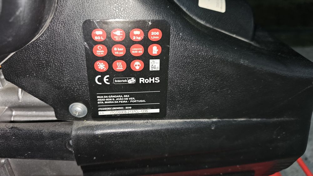 Compressor de ar 50L