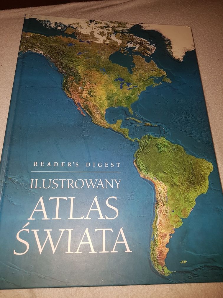 Atlas Świata Readers Digest Nowy.