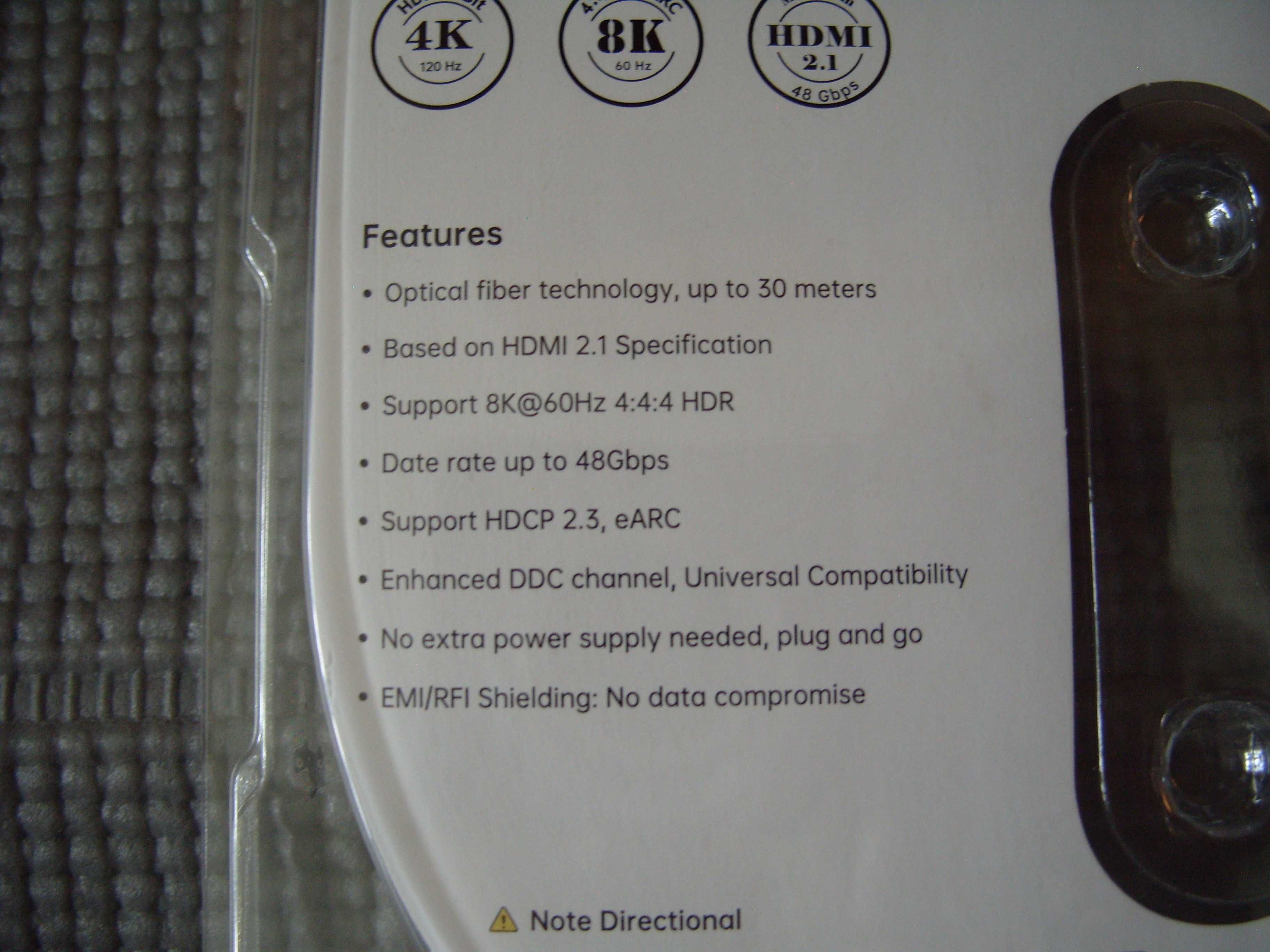 Kabel optyczny HDMI