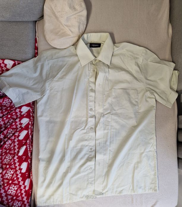 Przebranie dziadka koszula kamizelka kaszkiet