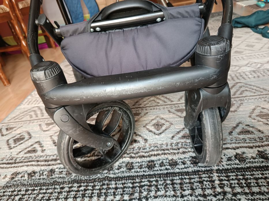 Wózek dziecięcy 2w1 Baby Merc Piuma + adaptery do fotelika i inne grat