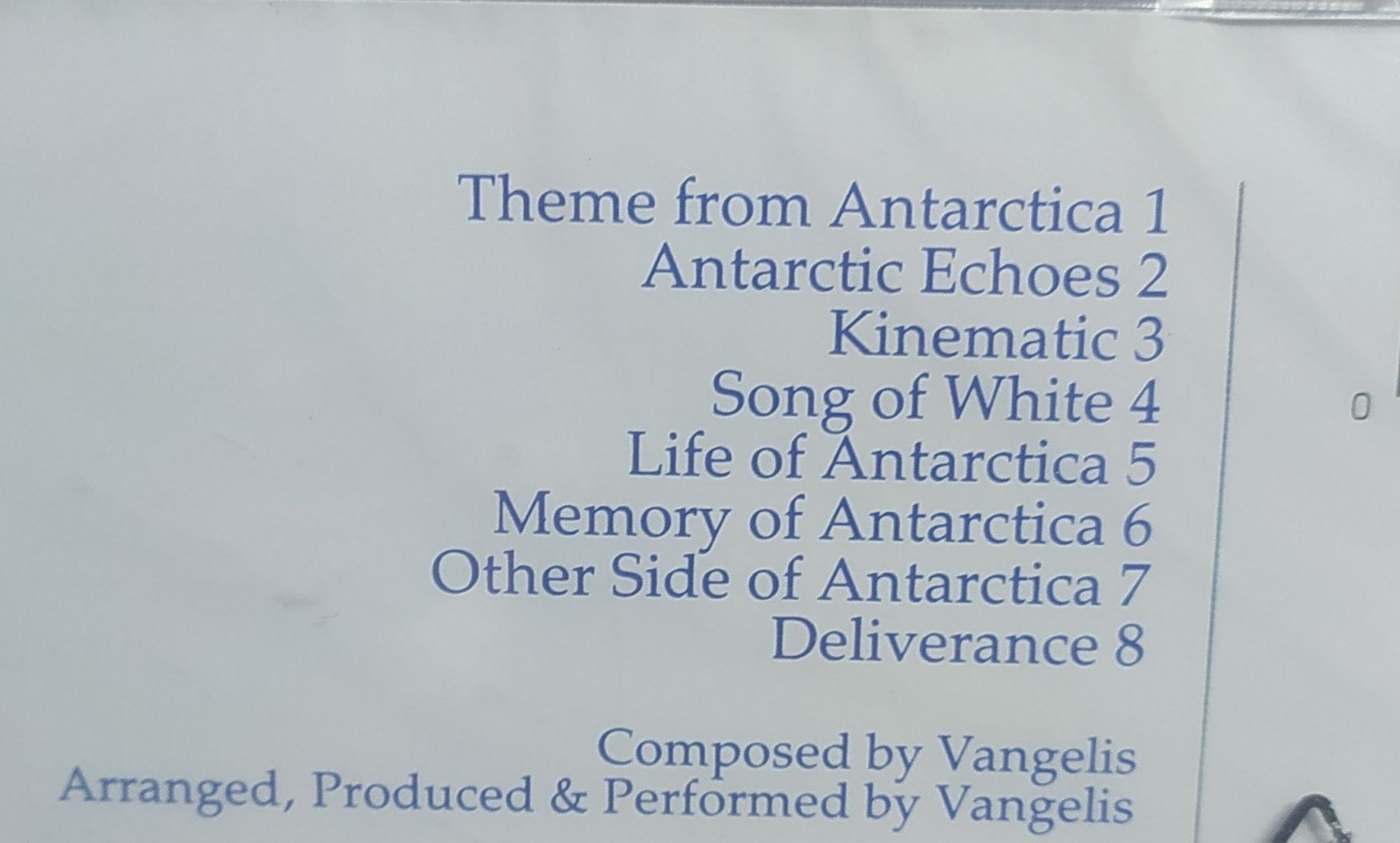 Vangelis - Antarctica - soundtrack - cd