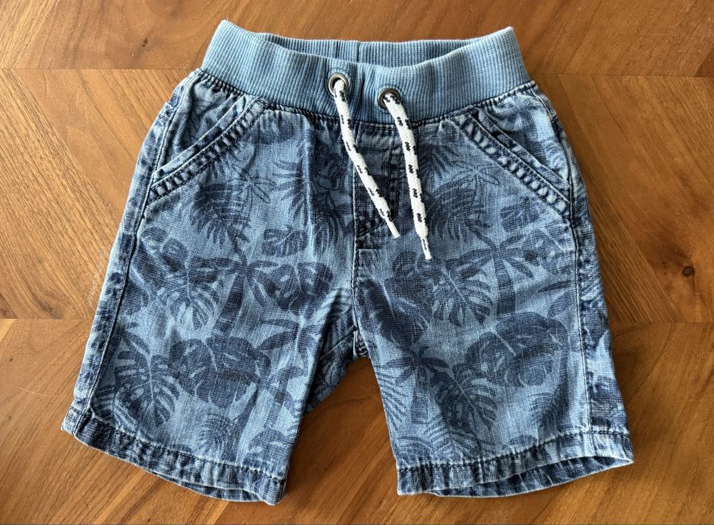 Szorty chłopięce jeansowe Mothercare r. 74 80 krótkie spodenki
