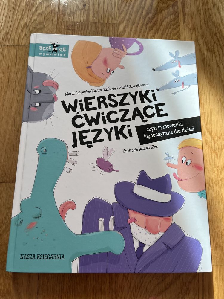 NOWA Książka "Wierszyki ćwiczące języki" M. Galewska-Kustra